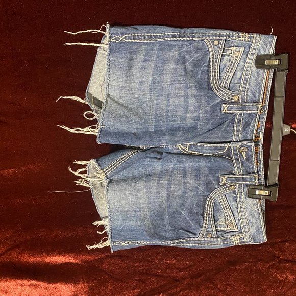 Rock Revival Cut Off Denim Shorts Sz. 30 - Picture 3 of 8